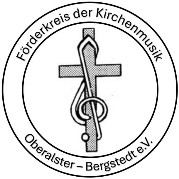 Logo "Förderkreis der Kirchenmusik Oberalster-Bergstedt e.V."